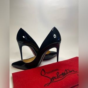 $795 Christian Louboutin pigalle 100 patent leather heels